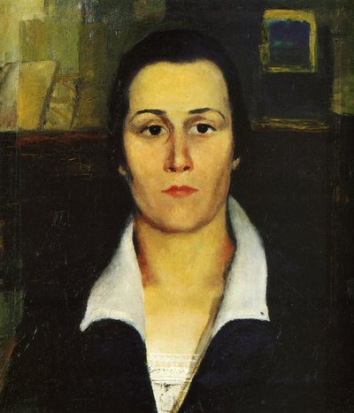 Ritratto di una donna da Kazimir Severinovich Malevich